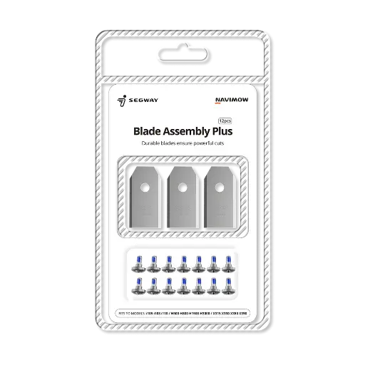 [TOESEGHA901] Kit de lames endurance Navimow (12 lames + vis, bon pour 1 saison)